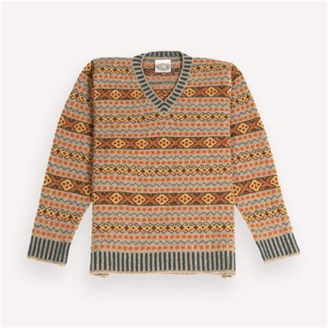 chanel fair isle sweater|fair isle knitting history.